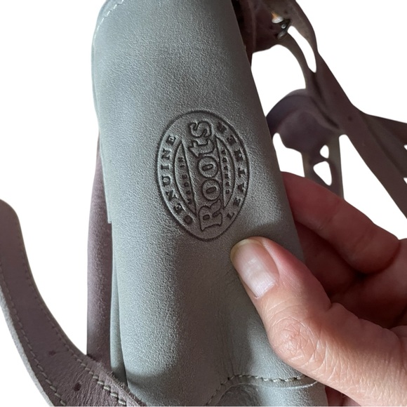 Roots Pastel Pink and Gray Women's Backpack - Picture 8 of 12